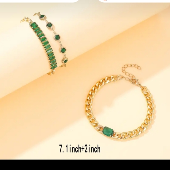 PRETTY 3 PIECE BRACELET - Picture 4 of 6